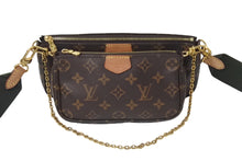 Load image into Gallery viewer, LOUIS VUITTON ルイヴィトン ミュルティポシェット アクセソワール カーキ ショルダーバッグ モノグラム M44813 美品 中古 4b000929