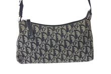 Load image into Gallery viewer, CHRISTIAN DIOR クリスチャン ディオール ディオールトロッター ショルダーバッグ キャンバス 01RU 0044 ブラック 良品 中古 4b000932