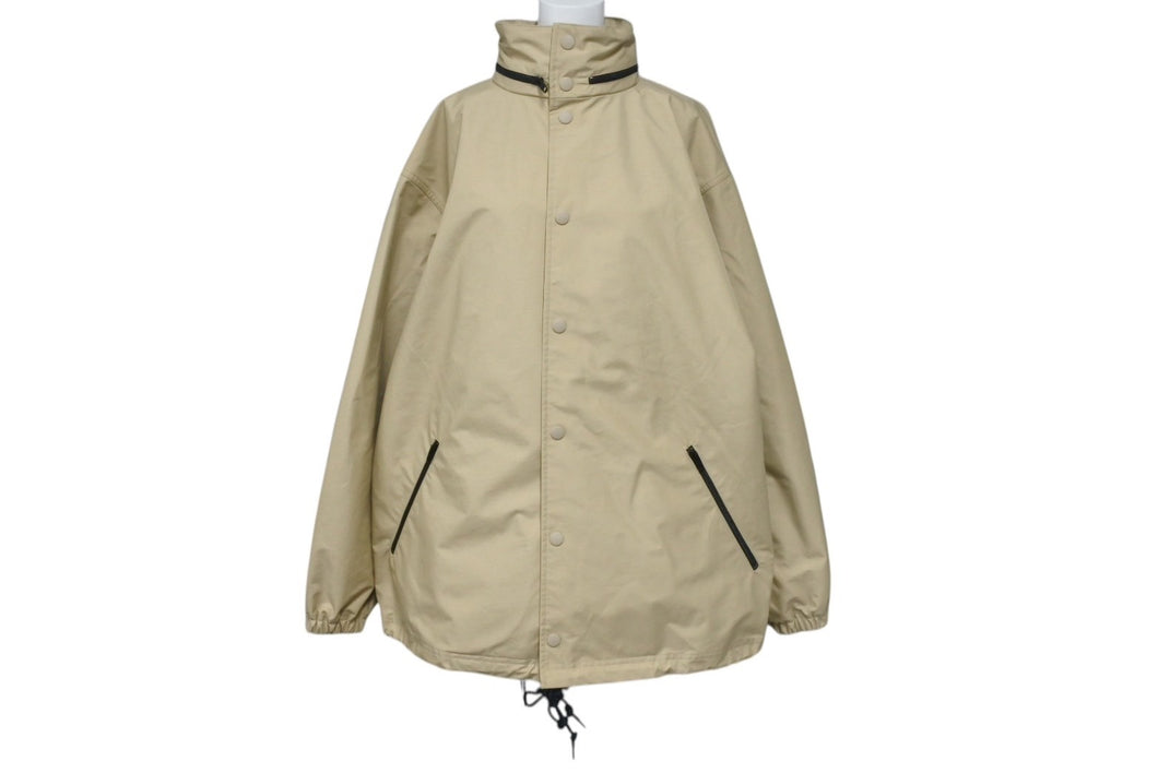 極美品 BALENCIAGA バレンシアガ 2019 ナイロン ジャケット ブルゾン 556168 ベージュ サイズ34 中古 4b000935