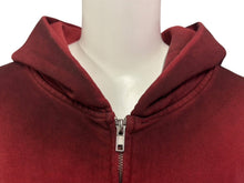 画像をギャラリービューアに読み込む, 新品未使用 SLOWBUCKS スローバックス ジップアップフーディー パーカー サイズXL レッド グラデーション 刺繍 中古 4b009445