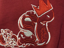 画像をギャラリービューアに読み込む, 新品未使用 SLOWBUCKS スローバックス ジップアップフーディー パーカー サイズXL レッド グラデーション 刺繍 中古 4b009449