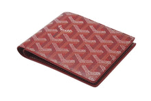 Load image into Gallery viewer, 新品未使用 GOYARD ゴヤール ヴィクトワール ウォレット 二つ折り財布 VICTO8PMLTY50CL50X PVC レザー レッド 中古 4b000951