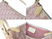 Load image into Gallery viewer, ChristianDior クリスチャンディオール サドルポーチ ワンショルダーバッグ トロッター ピンク 美品 中古 4b000955