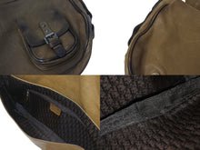 Load image into Gallery viewer, Christian Dior クリスチャンディオール ガウチョ サドルショルダーバッグ WAC44923 レザー 鍵チャーム ブラウン ガリアーノ期 美品 中古 4b000958