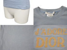 Load image into Gallery viewer, Christian Dior クリスチャンディオール J&#39;ADORE ジャドール タンクトップ ノースリーブ 3P16155301 サイズ40 ライトブルー 美品 中古 4b000962