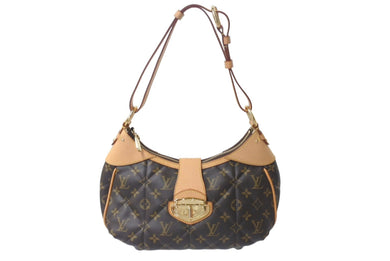 極美品 LOUIS VUITTON ルイヴィトン シティバッグPM ワンショルダーバッグ M41435 モノグラムエトワール ブラウン 中古 4b000976