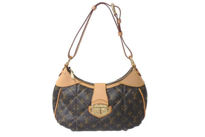 極美品 LOUIS VUITTON ルイヴィトン シティバッグPM ワンショルダーバッグ M41435 モノグラムエトワール ブラウン 中古 4b000976