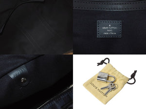 極美品 LOUIS VUITTON ルイヴィトン キーポル バンドリエール 45 ボストンバッグ 2WAY ダミエコバルト N41349 中古 4b000981
