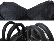 Load image into Gallery viewer, 極美品 LOUIS VUITTON ルイヴィトン キーポル バンドリエール 45 ボストンバッグ 2WAY ダミエコバルト N41349 中古 4b000981