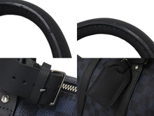 Load image into Gallery viewer, 極美品 LOUIS VUITTON ルイヴィトン キーポル バンドリエール 45 ボストンバッグ 2WAY ダミエコバルト N41349 中古 4b000981