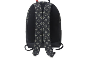 新品同様 LOUIS VUITTON ルイヴィトン × NIGO モノグラム デニム バックパック マルチポケット M45973 ブラック 中古 4b000985