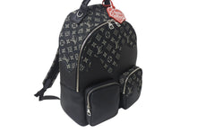 Load image into Gallery viewer, 新品同様 LOUIS VUITTON ルイヴィトン × NIGO モノグラム デニム バックパック マルチポケット M45973 ブラック 中古 4b000985