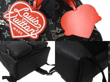 Load image into Gallery viewer, 新品同様 LOUIS VUITTON ルイヴィトン × NIGO モノグラム デニム バックパック マルチポケット M45973 ブラック 中古 4b000985