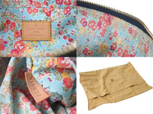 Load image into Gallery viewer, 極美品 LOUISVUITTON ルイヴィトン パウチィ ワンショルダーバッグ M95382 パッチワーク モノグラムデニム ブルー 中古 4b000990