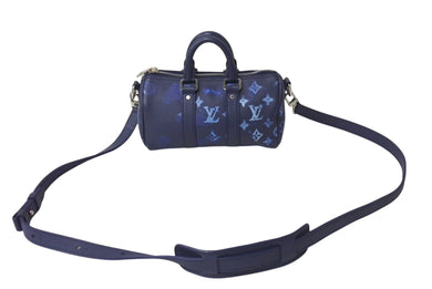 極美品 LOUIS VUITTON ルイヴィトン ウォーターカラー モノグラム キーポルXS M57844 中古 4b000992