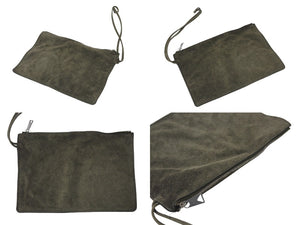 BOTTEGA VENETA ボッテガヴェネタ イントレチャート ザ ジョディマキシ ショルダーバッグ レザー P01492354Z グリーン 美品 中古 4b001004