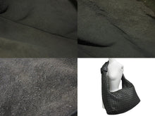 Load image into Gallery viewer, BOTTEGA VENETA ボッテガヴェネタ イントレチャート ザ ジョディマキシ ショルダーバッグ レザー P01492354Z グリーン 美品 中古 4b001004