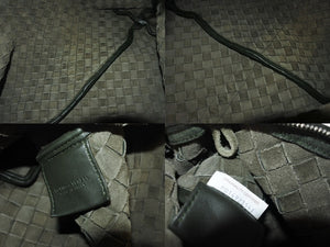 BOTTEGA VENETA ボッテガヴェネタ イントレチャート ザ ジョディマキシ ショルダーバッグ レザー P01492354Z グリーン 美品 中古 4b001004