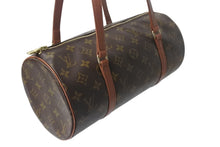 Load image into Gallery viewer, LOUIS VUITTON ルイヴィトン パピヨン30 ハンドバッグ M51385 筒型 モノグラムキャンバス ブラウン 美品 中古 4b001006