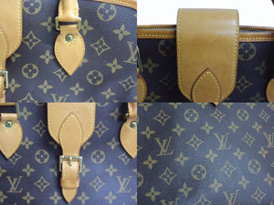 LOUIS VUITTON ルイヴィトン リヴォリ ハンドバッグ M53380 モノグラム PVC ブラウン 美品 中古 4b001012