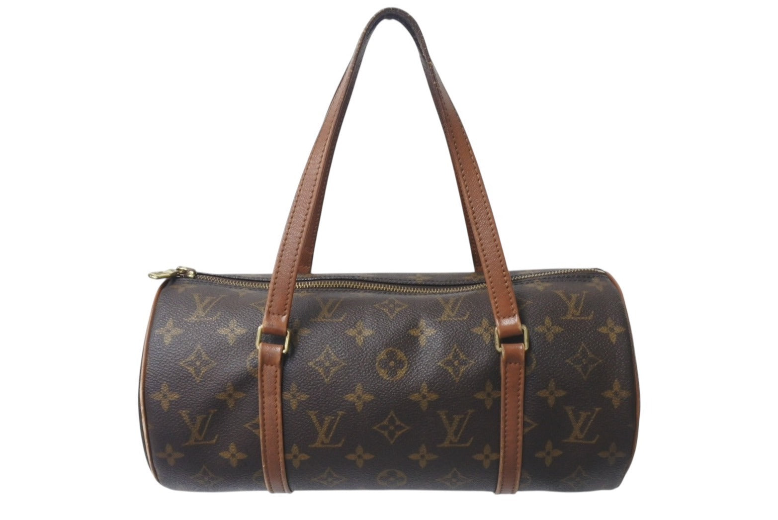 ルイ・ヴィトン LOUIS VUITTON パピヨン30 M51385 ブラウン PVC