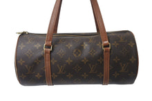 Load image into Gallery viewer, LOUIS VUITTON ルイヴィトン パピヨン30 ハンドバッグ M51385 筒型 モノグラムキャンバス ブラウン 良品 中古 4b001014