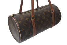 Load image into Gallery viewer, LOUIS VUITTON ルイヴィトン パピヨン30 ハンドバッグ M51385 筒型 モノグラムキャンバス ブラウン 良品 中古 4b001014