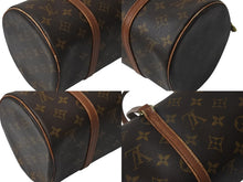 Load image into Gallery viewer, LOUIS VUITTON ルイヴィトン パピヨン30 ハンドバッグ M51385 筒型 モノグラムキャンバス ブラウン 良品 中古 4b001014