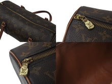Load image into Gallery viewer, LOUIS VUITTON ルイヴィトン パピヨン30 ハンドバッグ M51385 筒型 モノグラムキャンバス ブラウン 良品 中古 4b001014