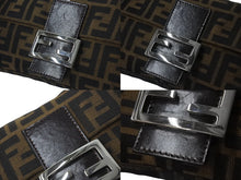 Load image into Gallery viewer, FENDI フェンディ マンマバケット ワンショルダーバッグ 26424 ズッカ柄 ブラウン シルバー金具 美品 中古 4b001023