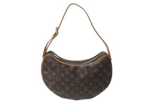 Load image into Gallery viewer, LOUIS VUITTON ルイヴィトン クロワッサンMM ショルダーバッグ M51512 モノグラムキャンバス ブラウン 美品 中古 4b001024
