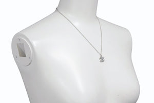 極美品 CHANEL シャネル クリアライトストーンココマークネックレス 06V刻印 重量約4.5 シルバー メタル ラインストーン 中古 4b001032