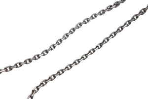 極美品 CHANEL シャネル クリアライトストーンココマークネックレス 06V刻印 重量約4.5 シルバー メタル ラインストーン 中古 4b001066