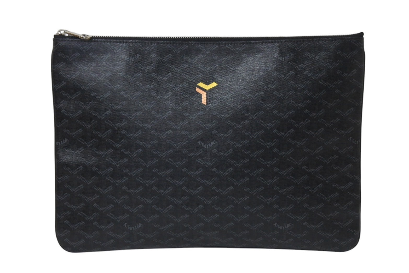 極美品 GOYARD ゴヤール セナ MM クラッチバッグ ジェット