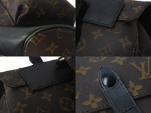 Load image into Gallery viewer, LOUIS VUITTON ルイヴィトン クリストファー MM リュック バックパック M43735 モノグラムマカサー PVC レザー 美品 中古 4b001083