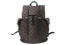 Load image into Gallery viewer, LOUIS VUITTON ルイヴィトン クリストファー MM リュック バックパック M43735 モノグラムマカサー PVC レザー 美品 中古 4b001083