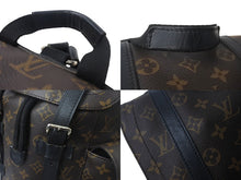 Load image into Gallery viewer, LOUIS VUITTON ルイヴィトン クリストファー MM リュック バックパック M43735 モノグラムマカサー PVC レザー 美品 中古 4b001083