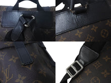 Load image into Gallery viewer, LOUIS VUITTON ルイヴィトン クリストファー MM リュック バックパック M43735 モノグラムマカサー PVC レザー 美品 中古 4b001083