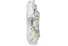 Load image into Gallery viewer, 新品同様 Christian Dior クリスチャンディオール 半袖Tシャツ 923T03KA428 サイズS 万華鏡 プリント ホワイト マルチカラー 中古 4b001086