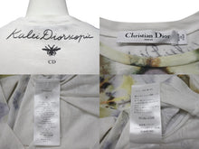Load image into Gallery viewer, 新品同様 Christian Dior クリスチャンディオール 半袖Tシャツ 923T03KA428 サイズS 万華鏡 プリント ホワイト マルチカラー 中古 4b001086