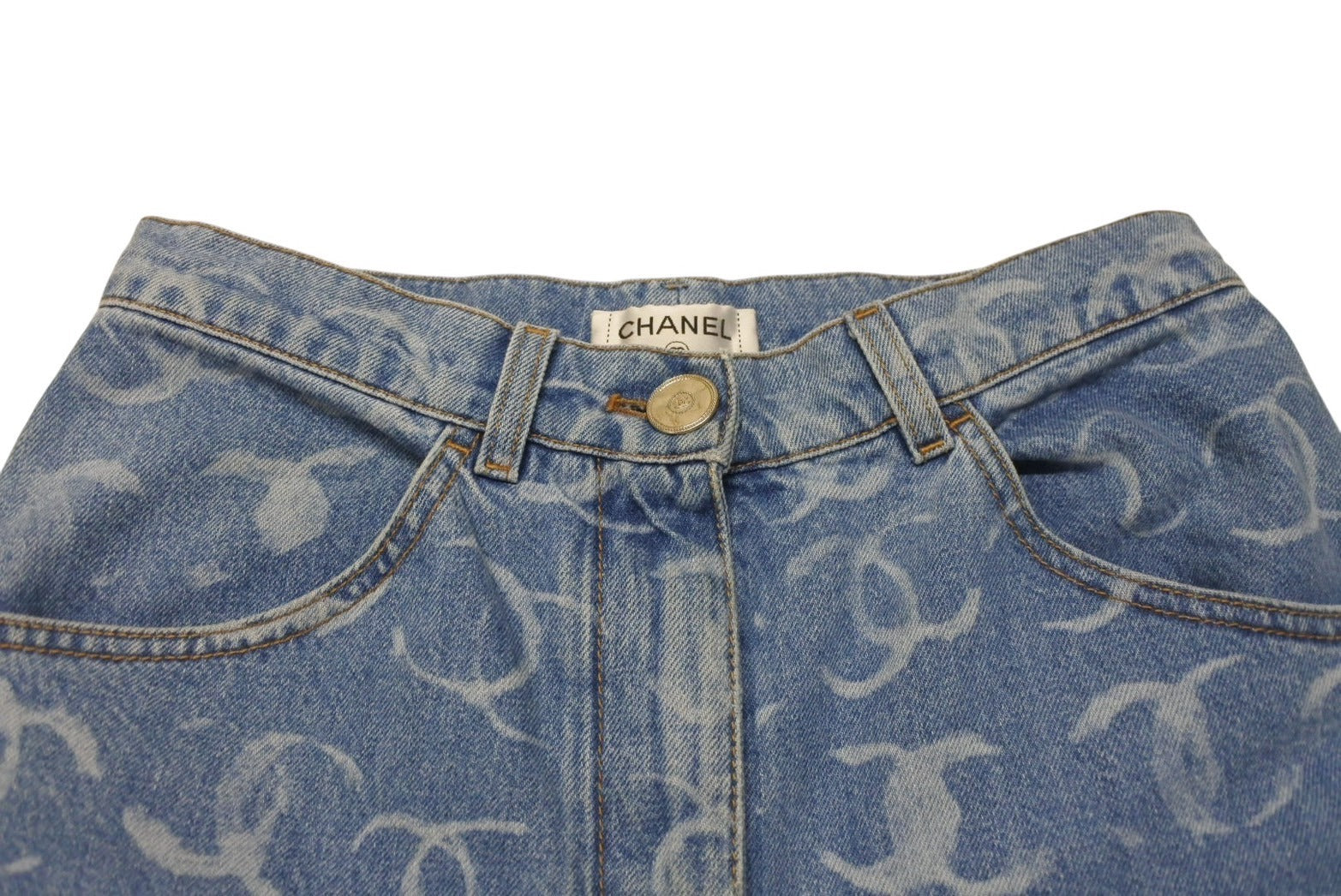 CHANEL ヴィンテージシャネル ココマーク デニムパンツ 渋谷並木橋店】2024年プレコレクション CHANEL シャネル デニム