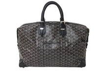 Load image into Gallery viewer, GOYARD ゴヤール ボストンバッグ バックボーイング45 ブラック ロゴ 美品 中古 4b001115