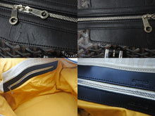 Load image into Gallery viewer, GOYARD ゴヤール ボストンバッグ バックボーイング45 ブラック ロゴ 美品 中古 4b001115