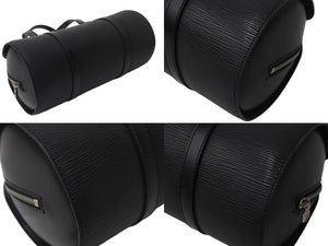 極美品 LOUIS VUITTON ルイヴィトン スフロ ハンドバッグ M52862 エピ レザー ブラック ゴールド金具 中古 4b001135