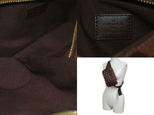 画像をギャラリービューアに読み込む, 極美品 LOUIS VUITTON ルイヴィトン ジェロニモス ウエストバッグ ボディバッグ N51994 ダミエ ブラウン 中古 4b001136
