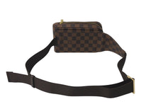 Load image into Gallery viewer, 極美品 LOUIS VUITTON ルイヴィトン ジェロニモス ウエストバッグ ボディバッグ N51994 ダミエ ブラウン 中古 4b001136