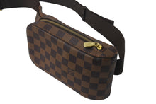 Load image into Gallery viewer, 極美品 LOUIS VUITTON ルイヴィトン ジェロニモス ウエストバッグ ボディバッグ N51994 ダミエ ブラウン 中古 4b001136