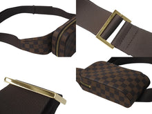 Load image into Gallery viewer, 極美品 LOUIS VUITTON ルイヴィトン ジェロニモス ウエストバッグ ボディバッグ N51994 ダミエ ブラウン 中古 4b001136