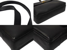 Load image into Gallery viewer, CHANEL シャネル ココマーク チェーントートバッグ ショルダーバッグ 31番台 ラムスキン ブラック ゴールド金具 美品 中古 4b001146