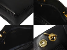 Load image into Gallery viewer, CHANEL シャネル ココマーク チェーントートバッグ ショルダーバッグ 31番台 ラムスキン ブラック ゴールド金具 美品 中古 4b001146